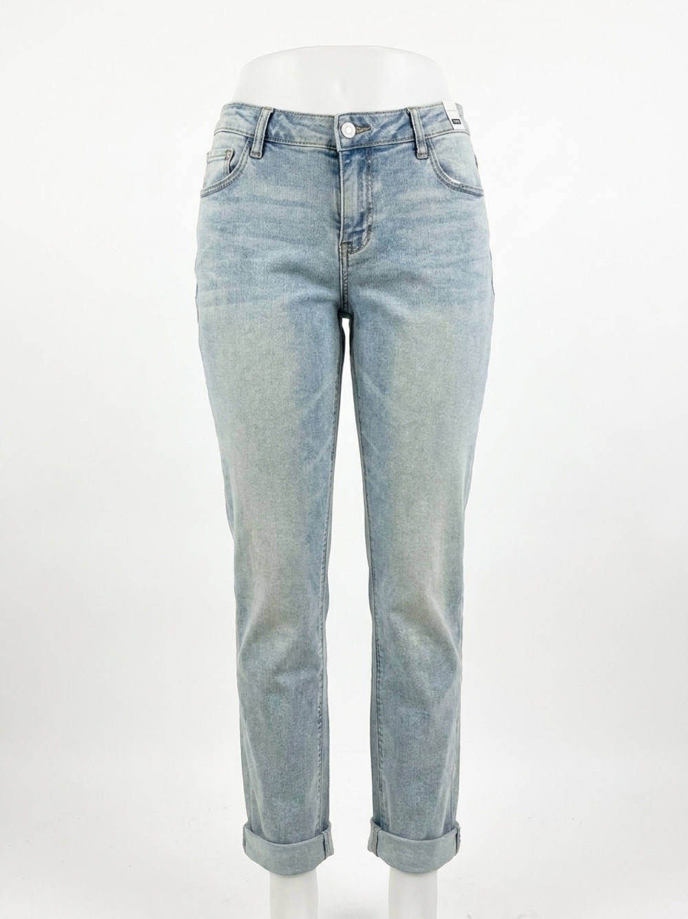 NEW JUDY BLUE keep it cool boyfriend jeans in blue